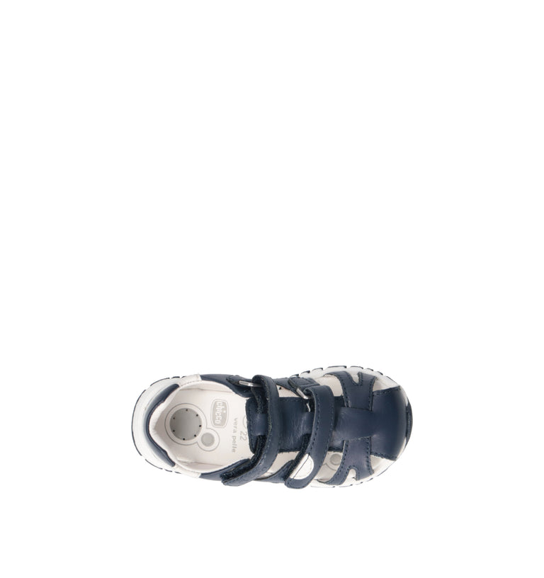 CHICCO Sandalo bimbo blu in pelle