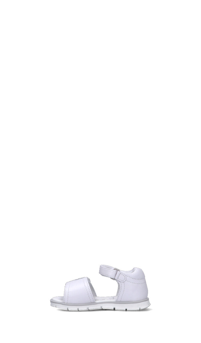 CHICCO Sandalo bimba bianco in pelle