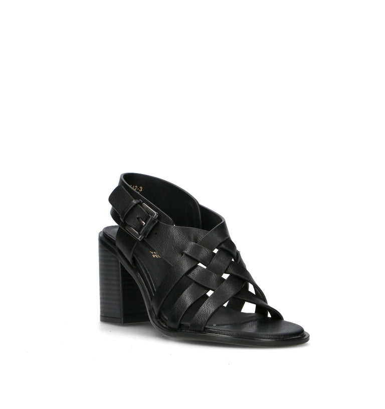 A.ENNIE Sandalo donna nero