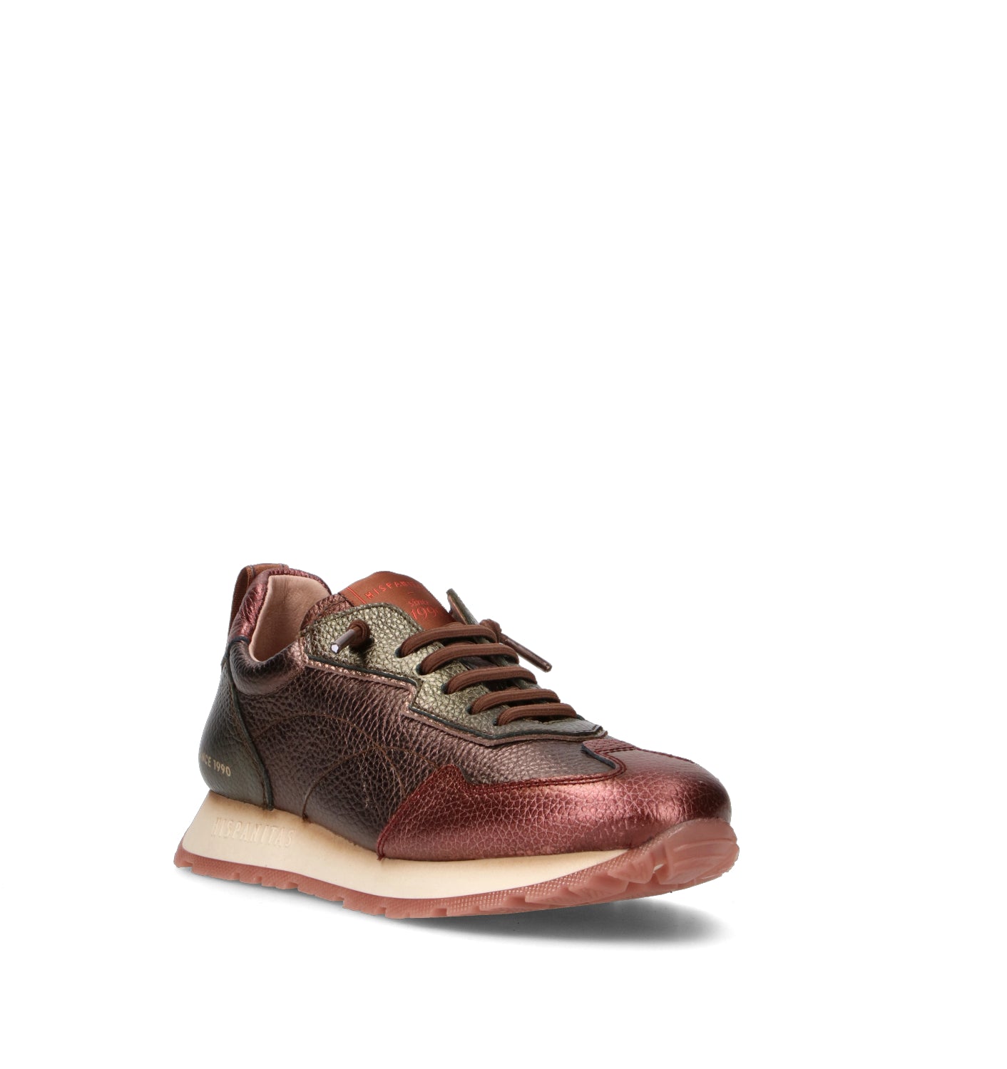 HISPANITAS Sneaker donna multicolor in pelle