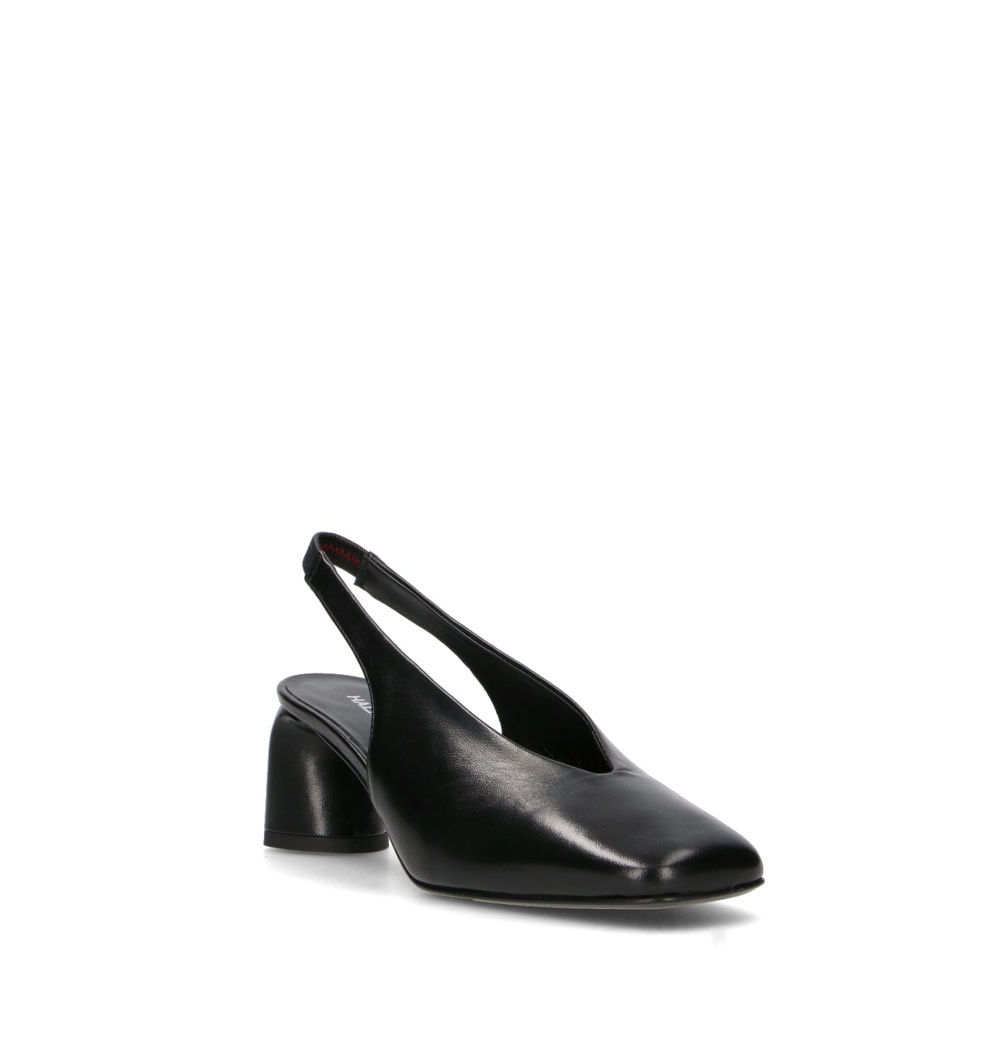 HALMANERA Slingback donna nera in pelle