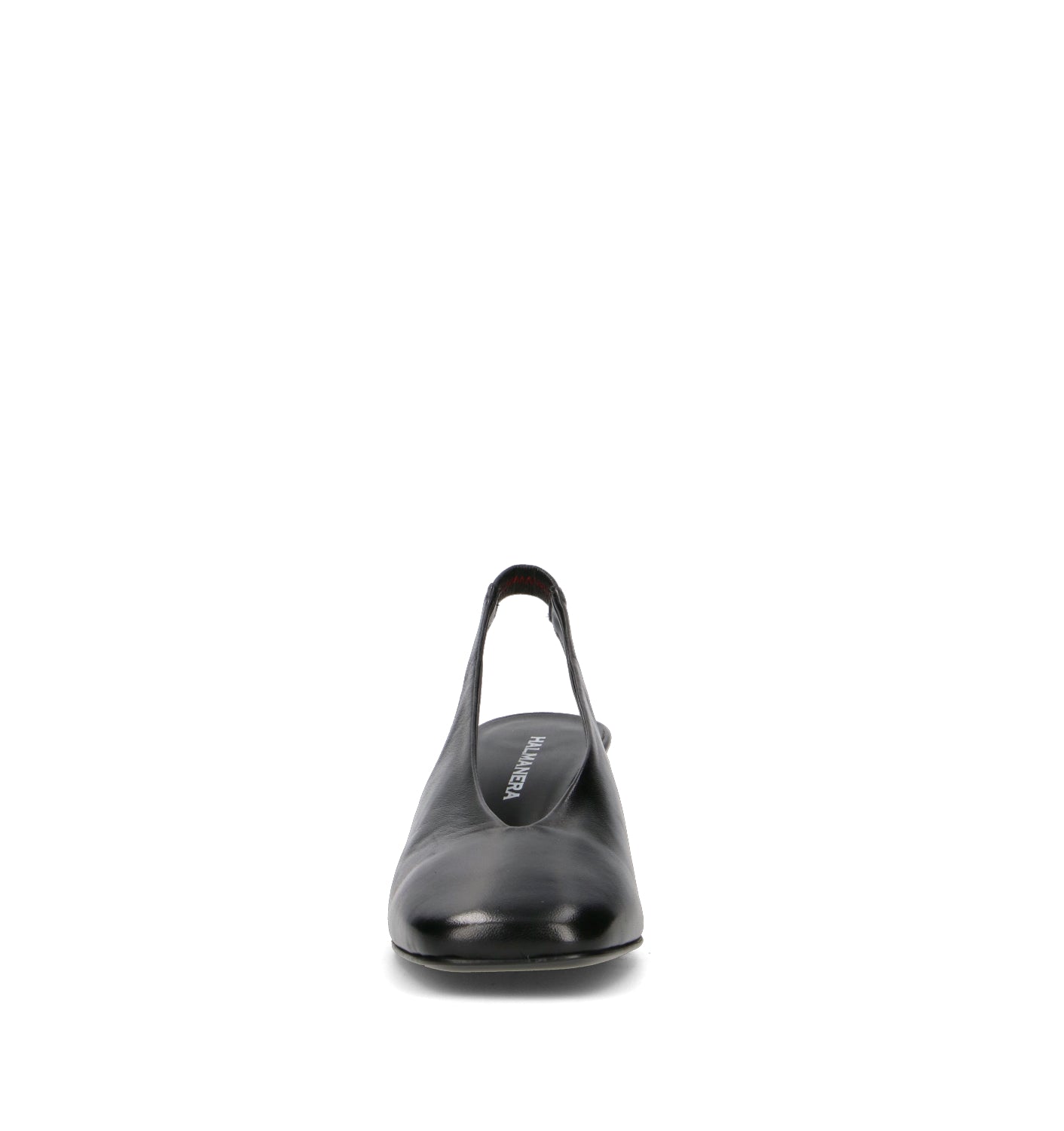 HALMANERA Slingback donna nera in pelle