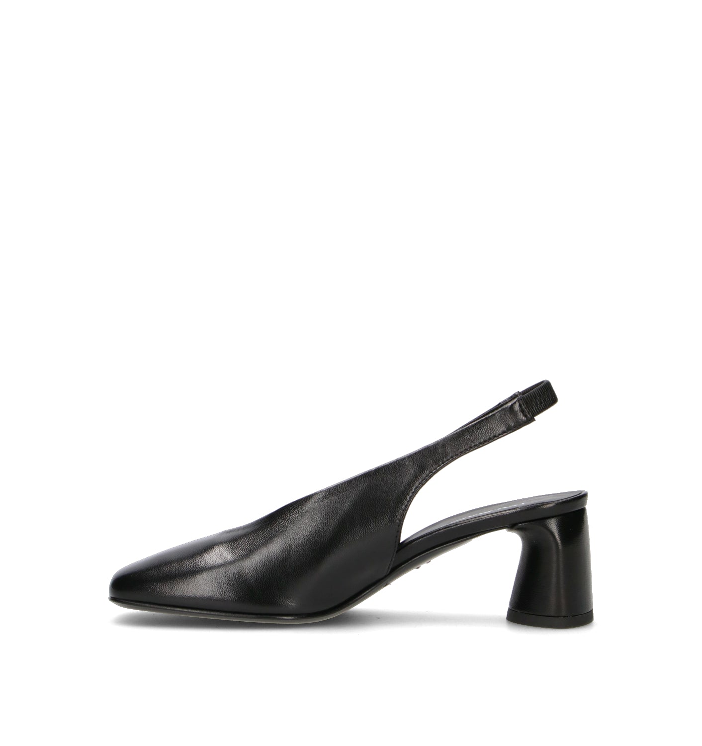 HALMANERA Slingback donna nera in pelle