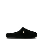 GRUNLAND Pantofola donna nera
