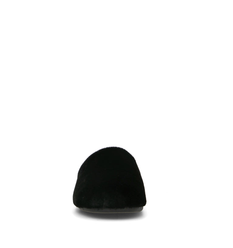 GRUNLAND Pantofola donna nera
