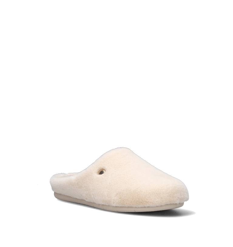 GRUNLAND Pantofola donna panna