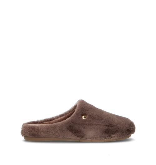 GRUNLAND Pantofola donna taupe