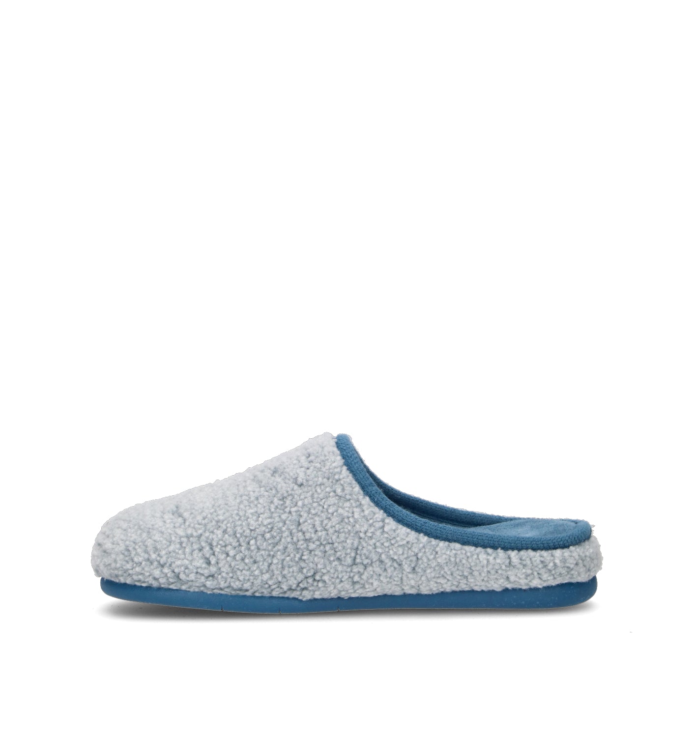 GRUNLAND Pantofola donna azzurra
