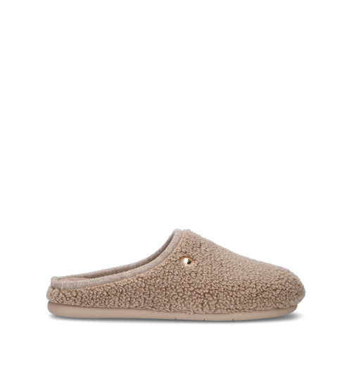 GRUNLAND Pantofola donna taupe