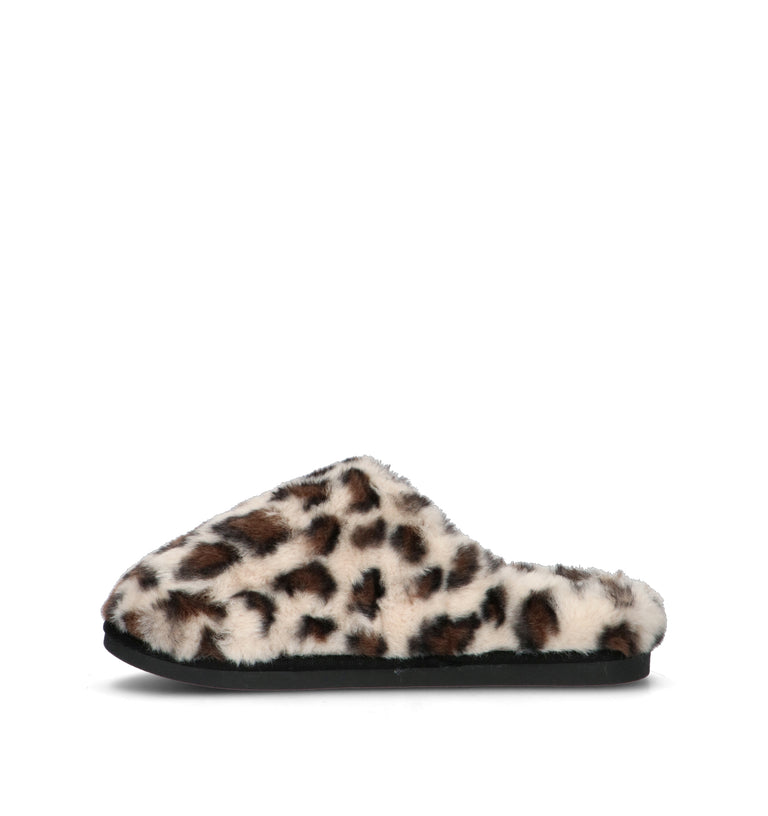 GRUNLAND Pantofola donna beige
