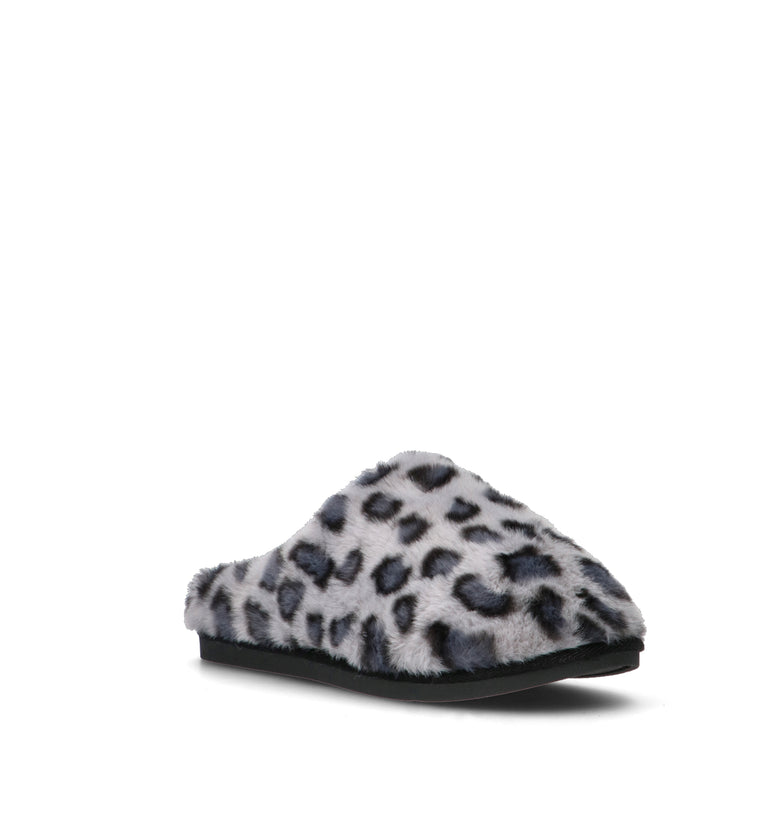 GRUNLAND Pantofola donna grigia