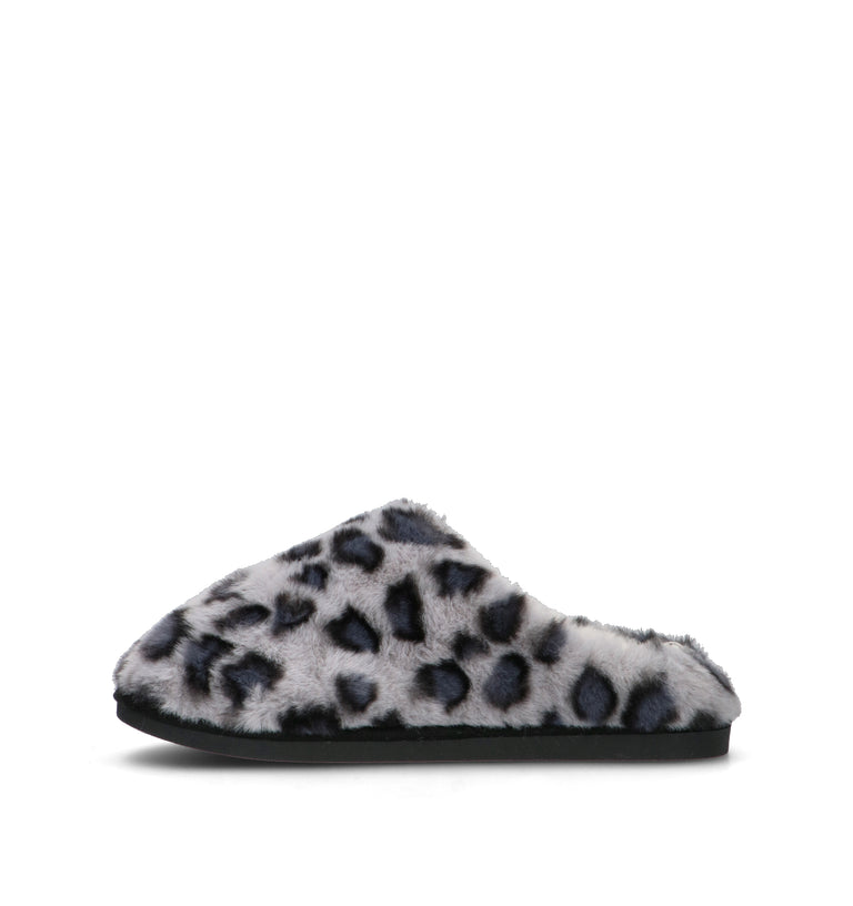 GRUNLAND Pantofola donna grigia