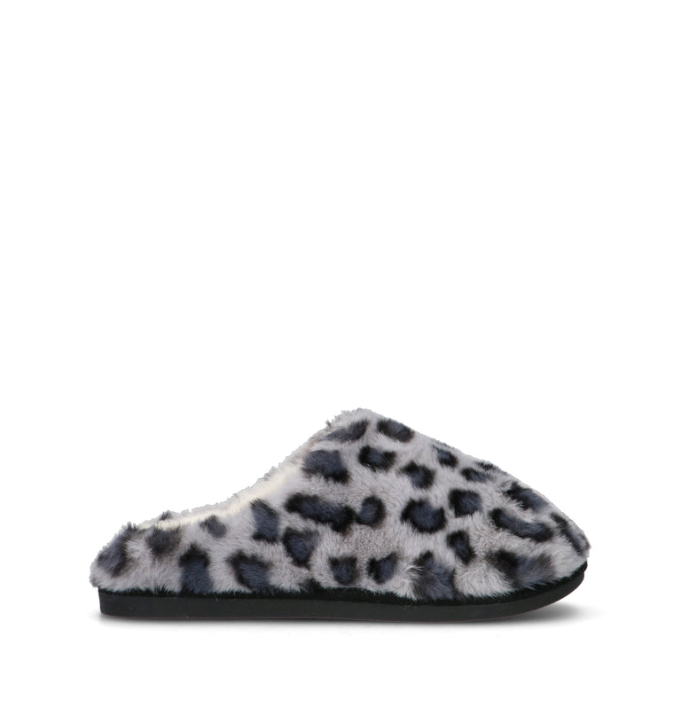 GRUNLAND Pantofola donna grigia
