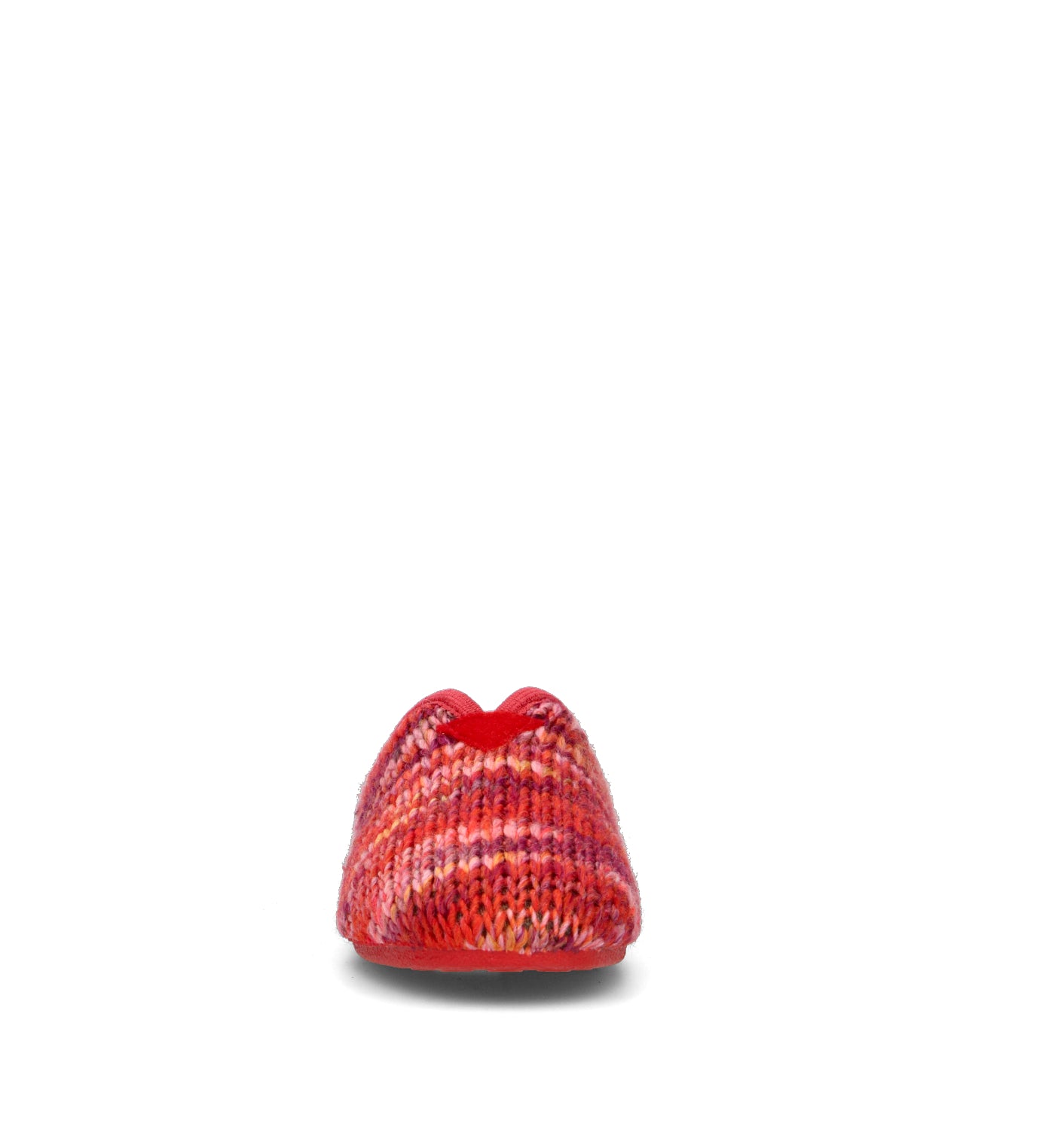 GRUNLAND Pantofola donna rossa