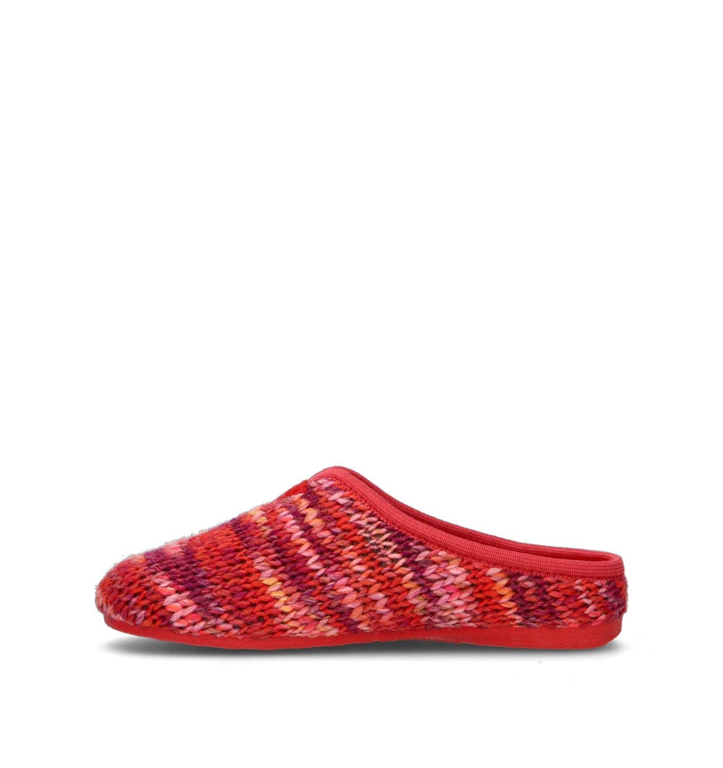GRUNLAND Pantofola donna rossa