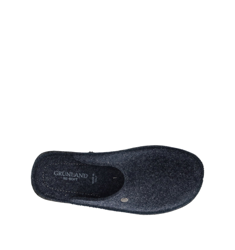GRUNLAND Pantofola uomo navy