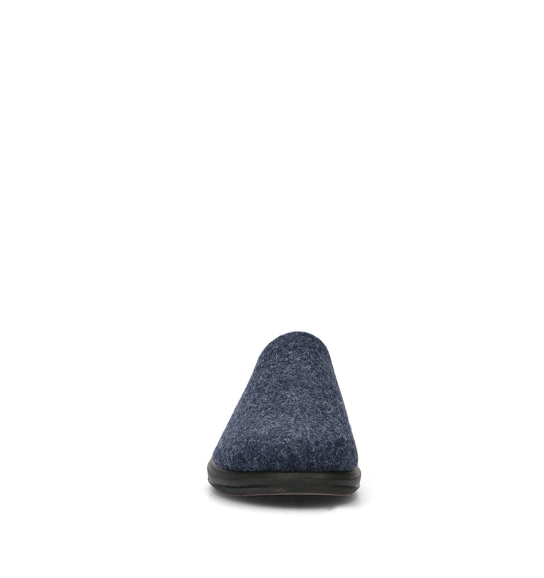 GRUNLAND Pantofola uomo blu