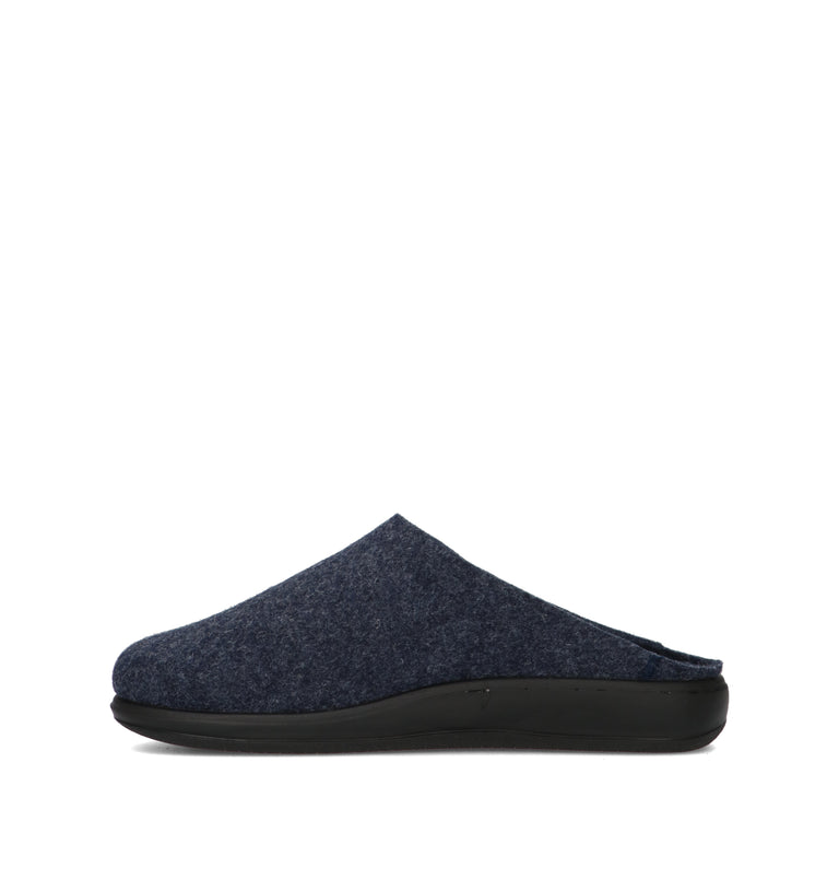 GRUNLAND Pantofola uomo blu