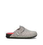 GRUNLAND Pantofola donna grigia