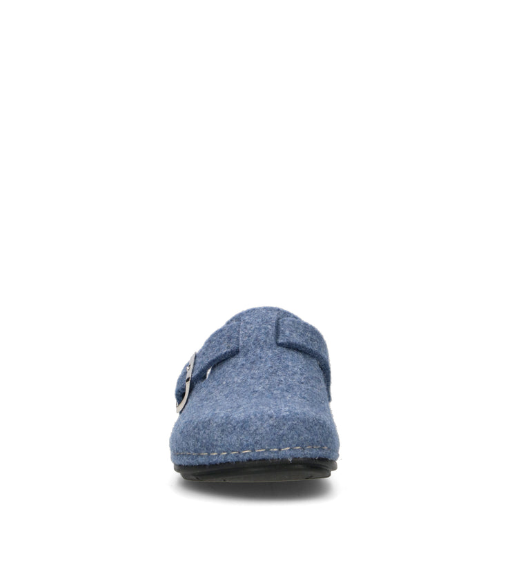 GRUNLAND Pantofola donna blu