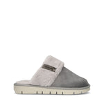 GRUNLAND Pantofola donna grigia