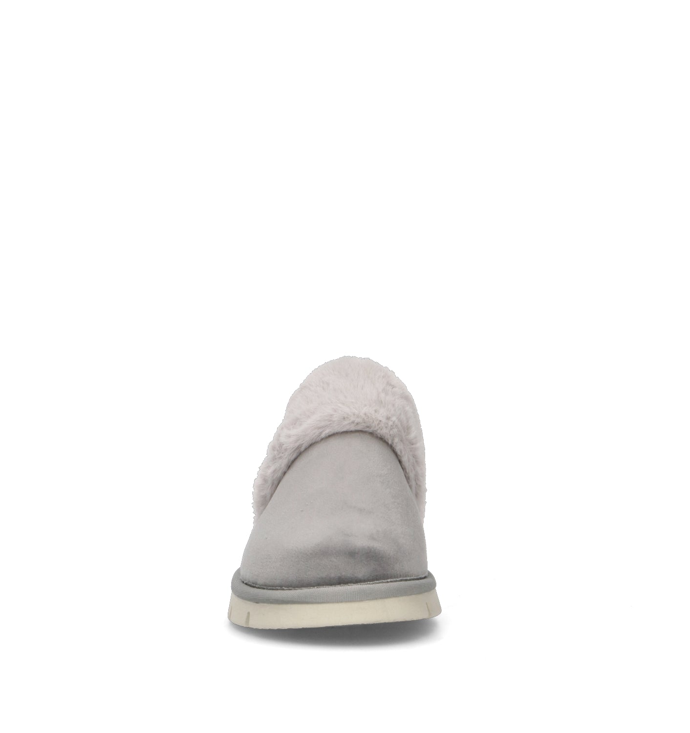 GRUNLAND Pantofola donna grigia