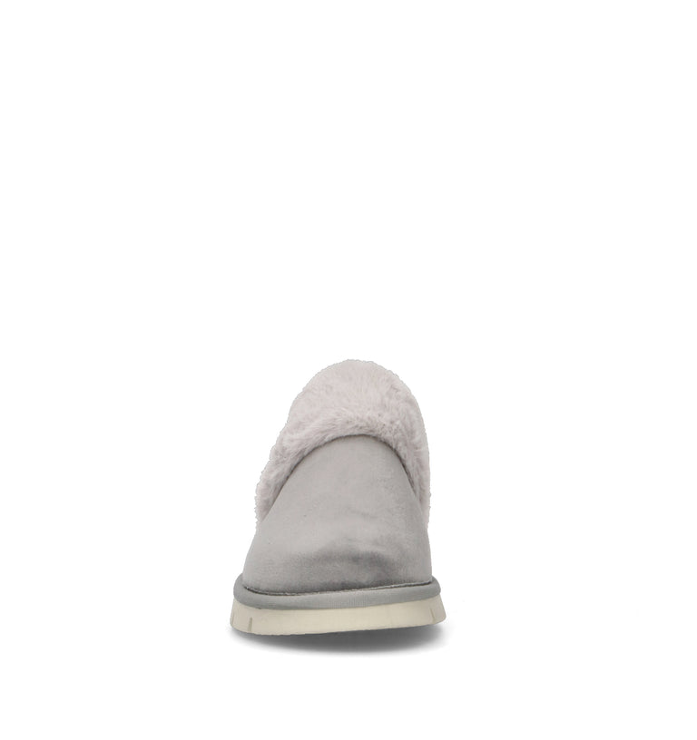 GRUNLAND Pantofola donna grigia