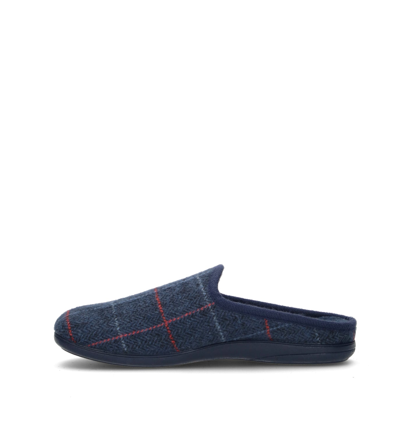 GRUNLAND Pantofola uomo blu