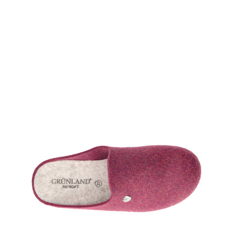 GRUNLAND Pantofola donna magenta