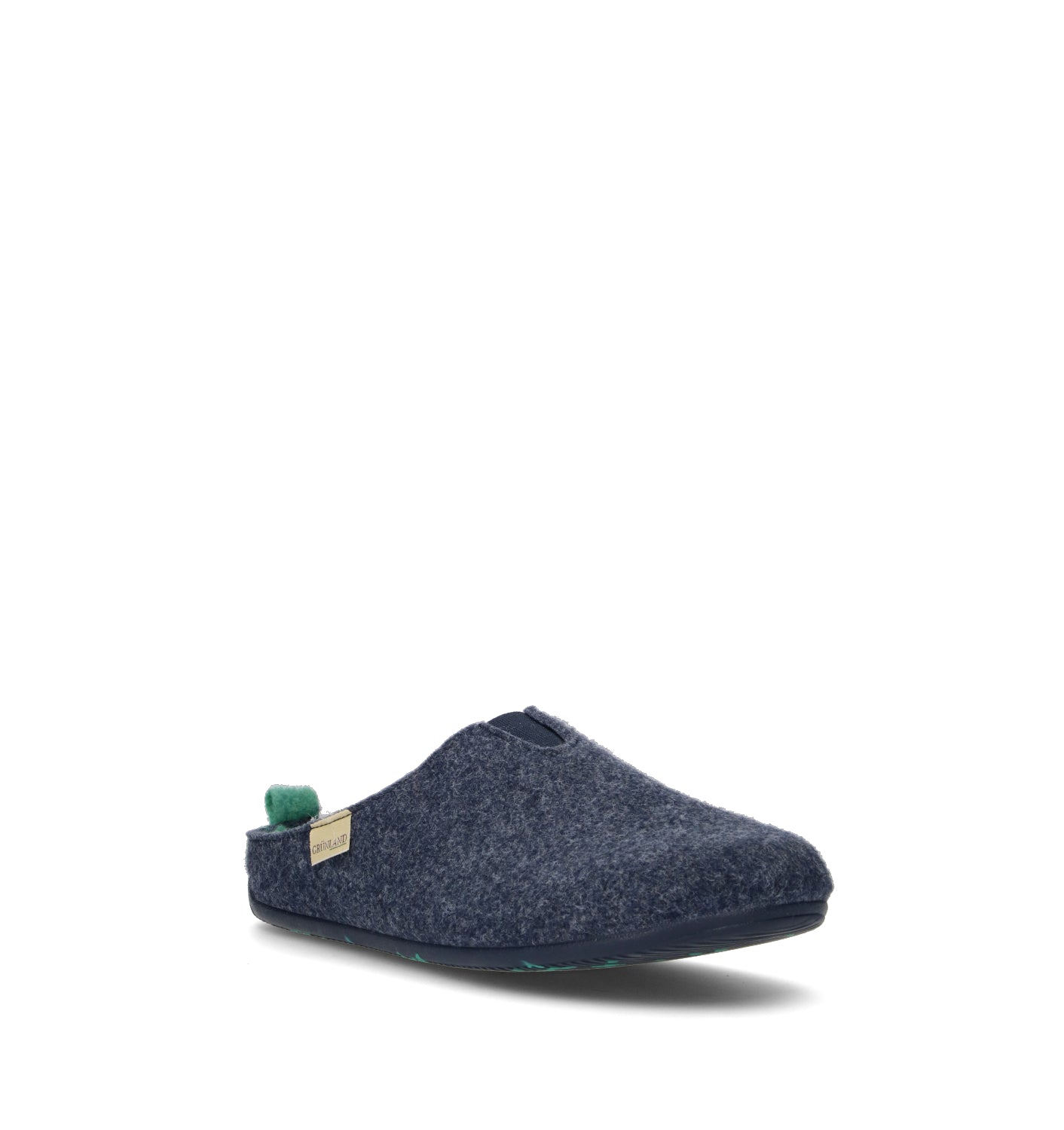 GRUNLAND Pantofola uomo blu