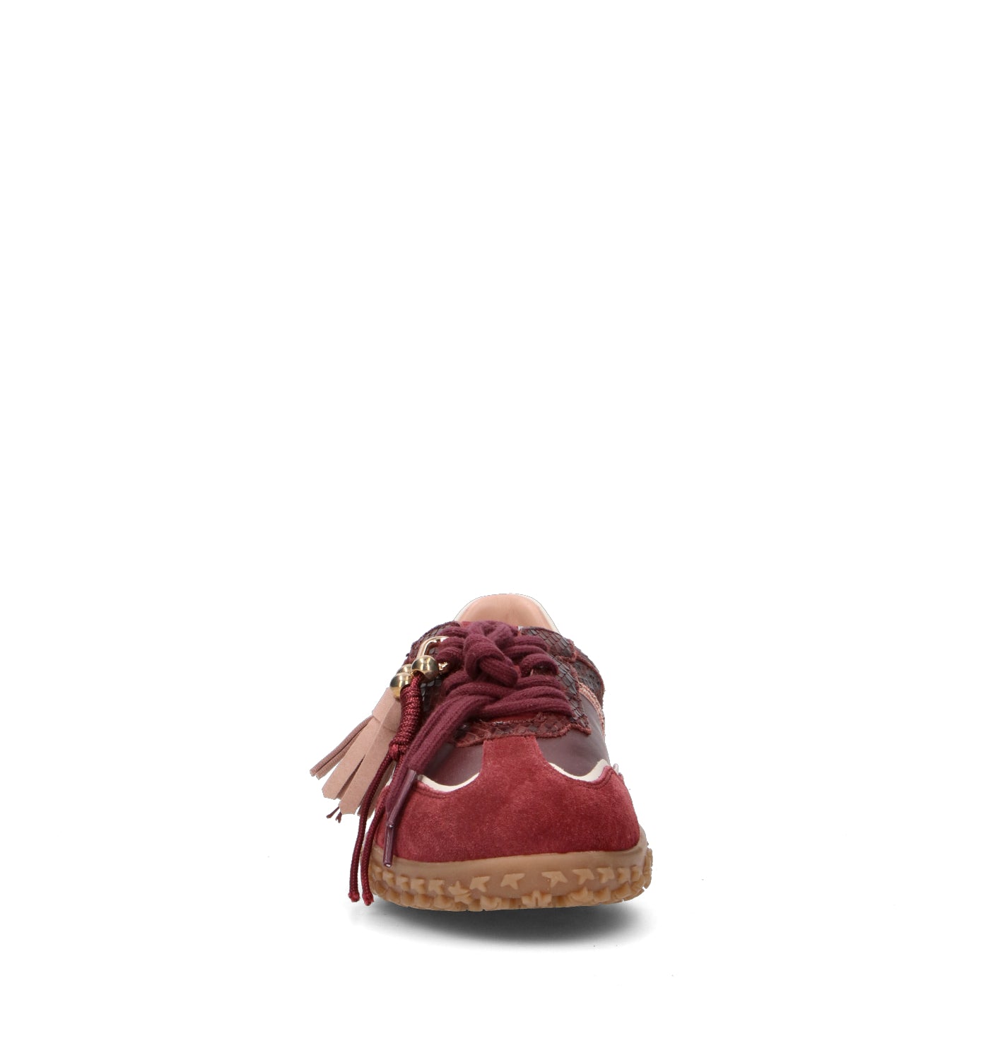 GIO+ Sneaker donna bordeaux in pelle