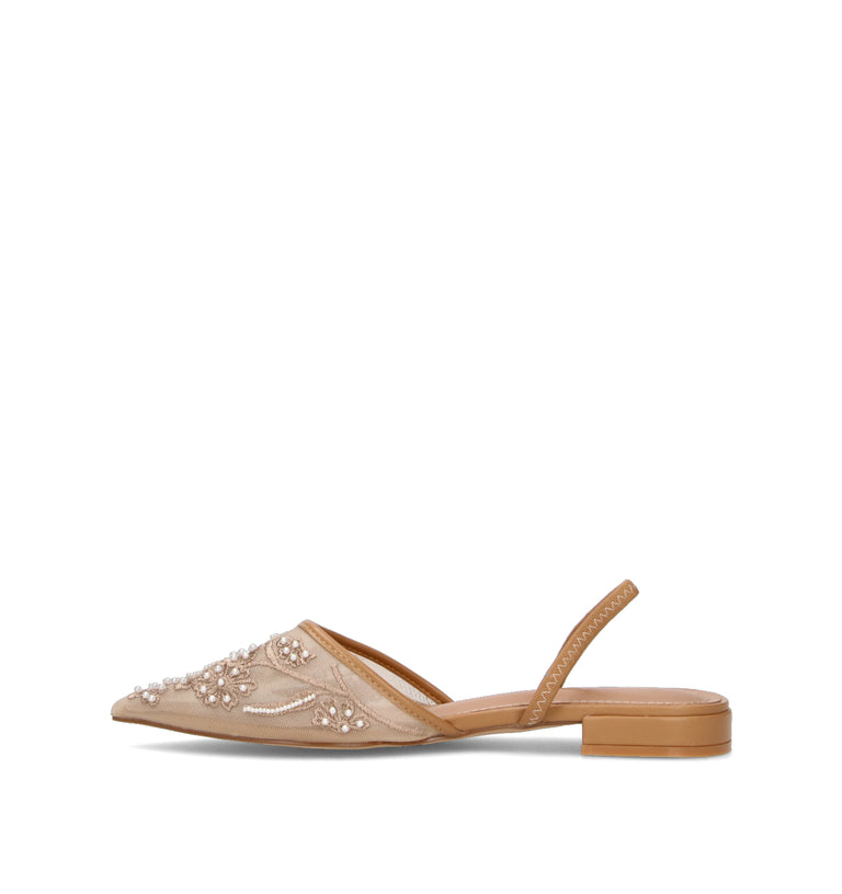 CATCH JUICE Slingback donna tan