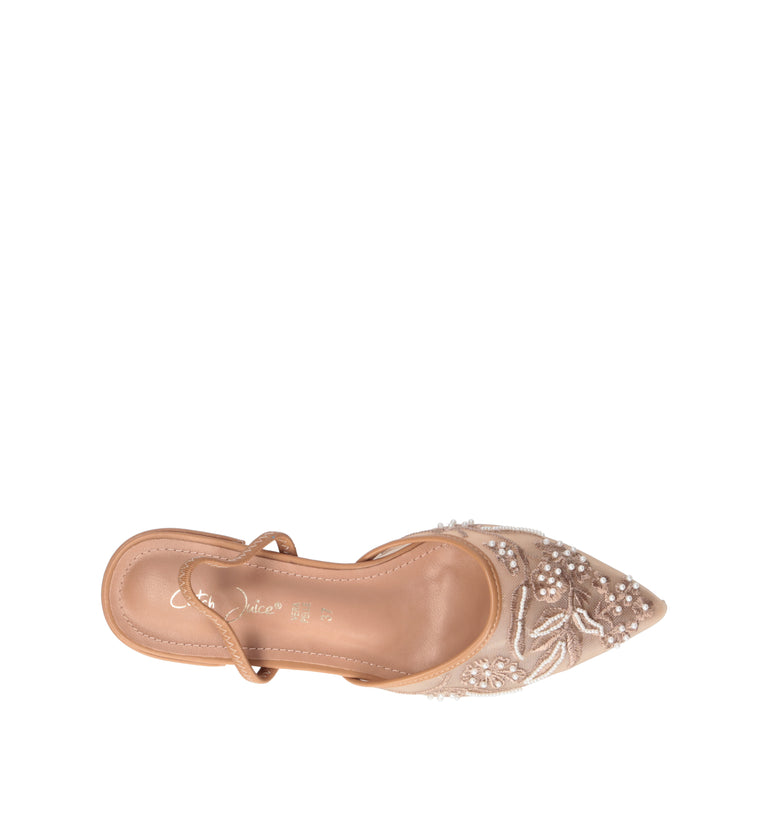 CATCH JUICE Slingback donna tan