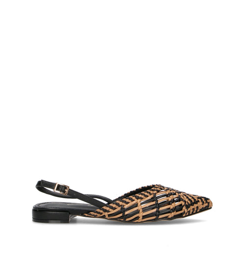 CATCH JUICE Slingback donna nera