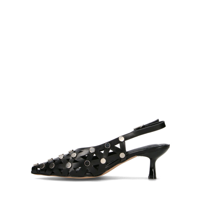 CATCH JUICE Slingback donna nera