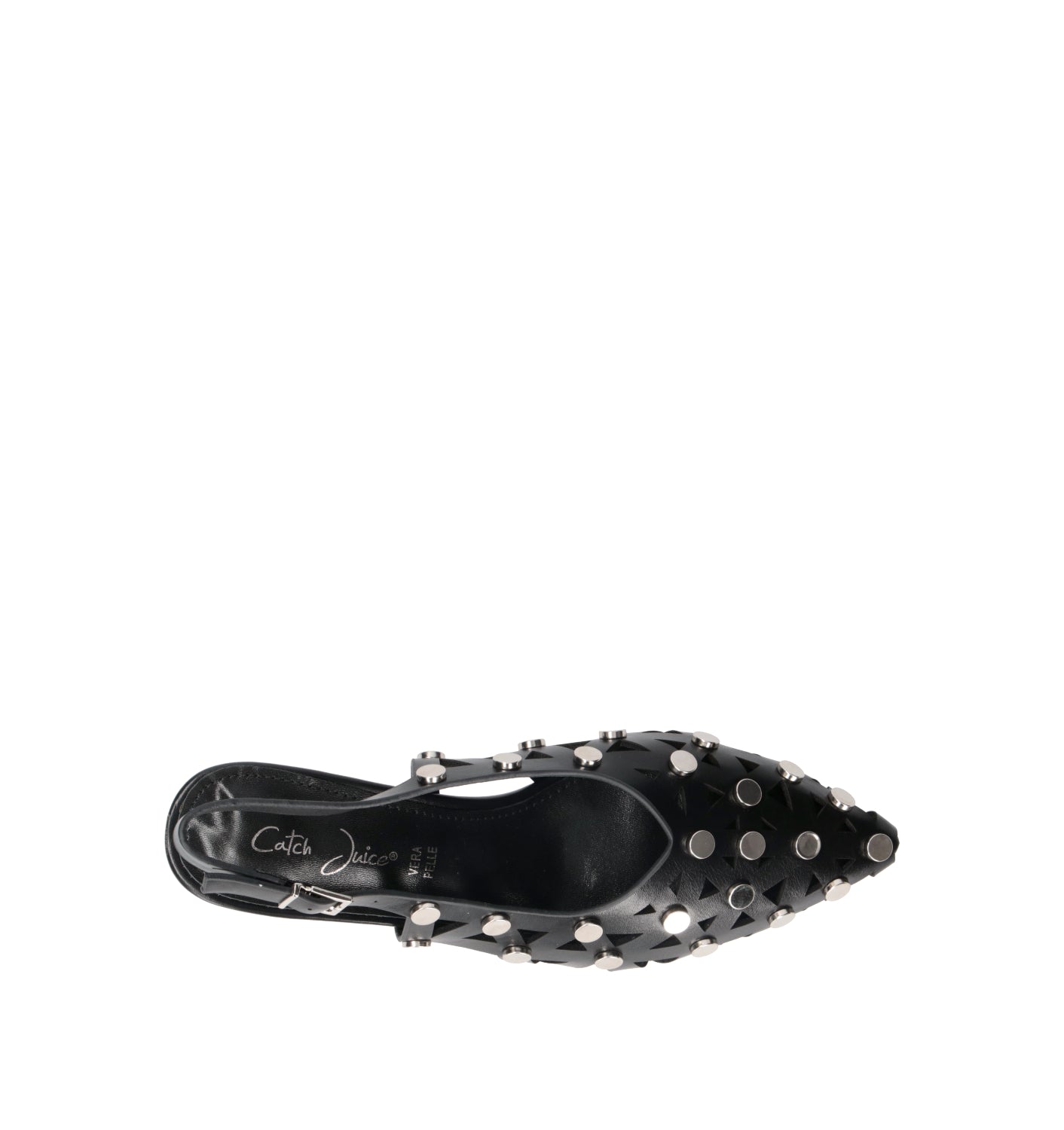 CATCH JUICE Slingback donna nera