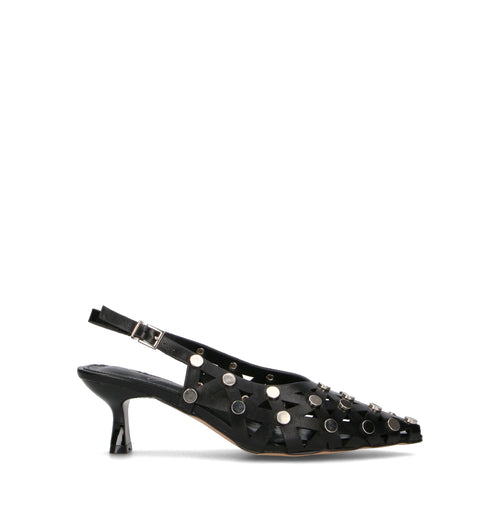 CATCH JUICE Slingback donna nera