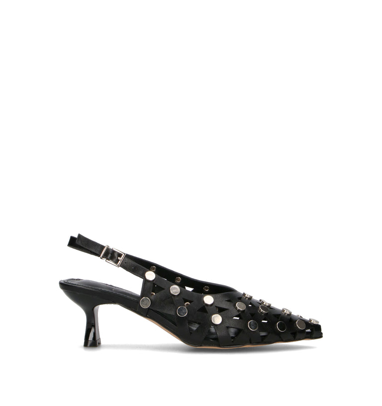 CATCH JUICE Slingback donna nera