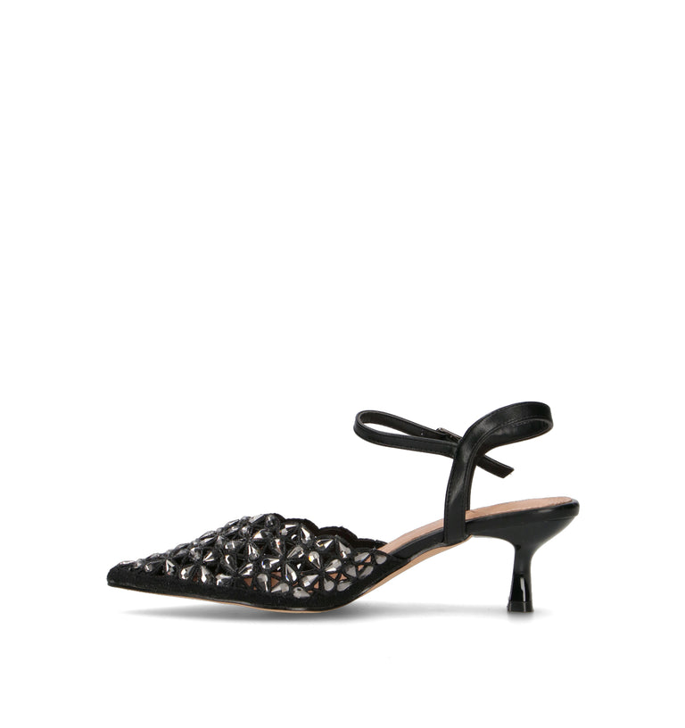 CATCH JUICE Slingback donna nera