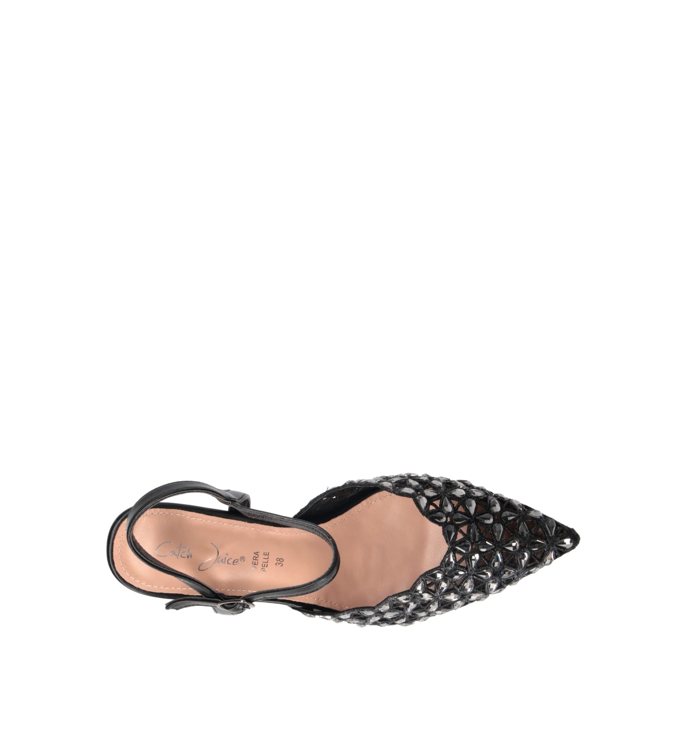 CATCH JUICE Slingback donna nera