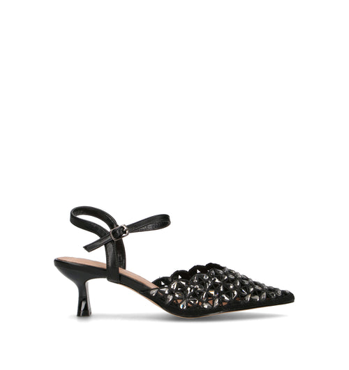 CATCH JUICE Slingback donna nera