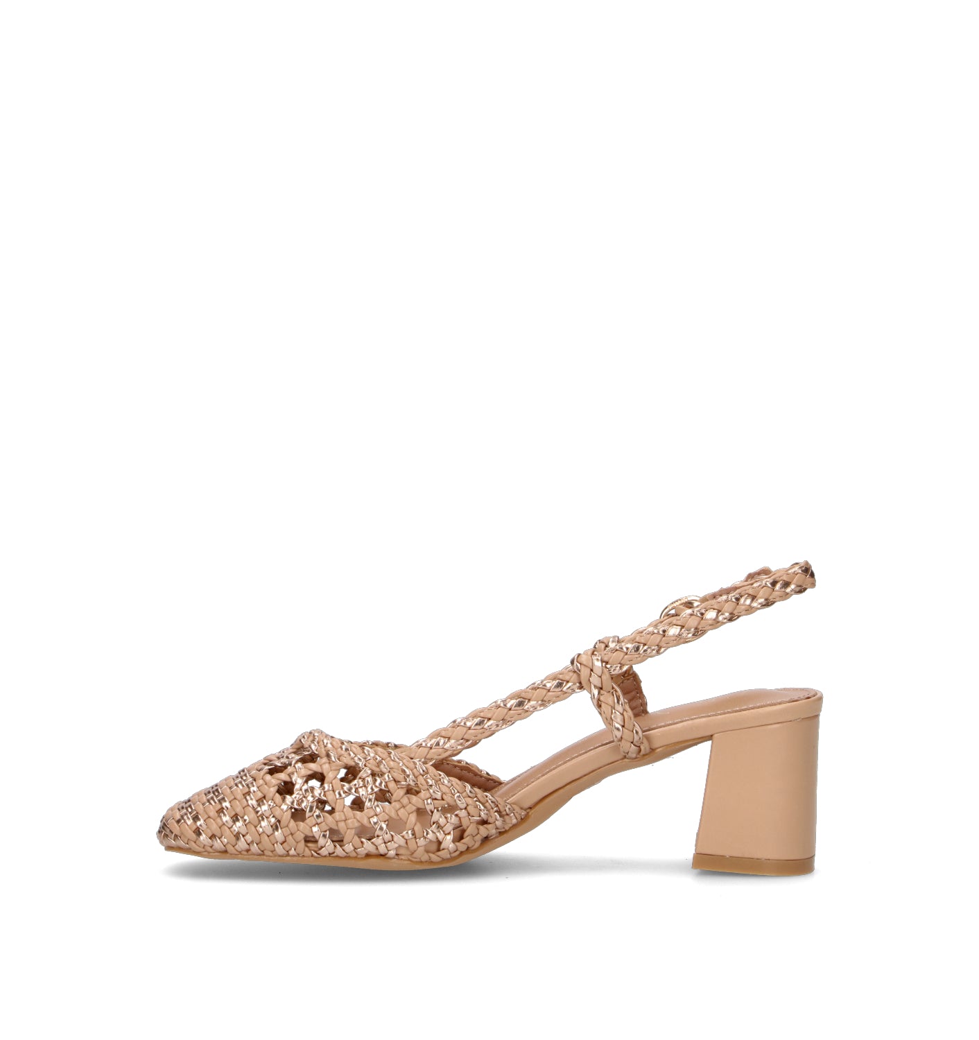 CATCH JUICE Slingback donna nude