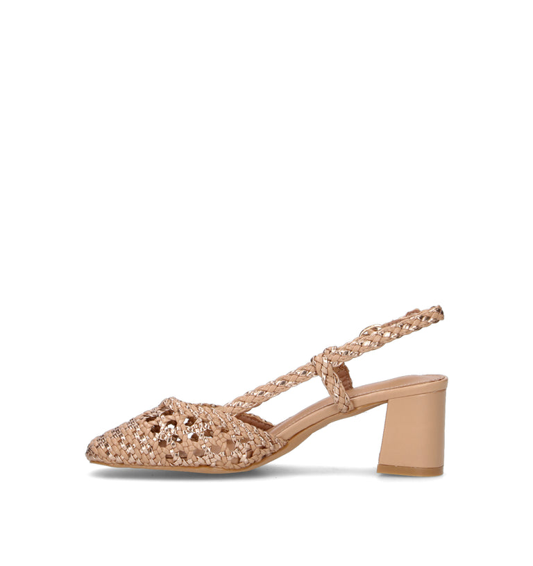 CATCH JUICE Slingback donna nude