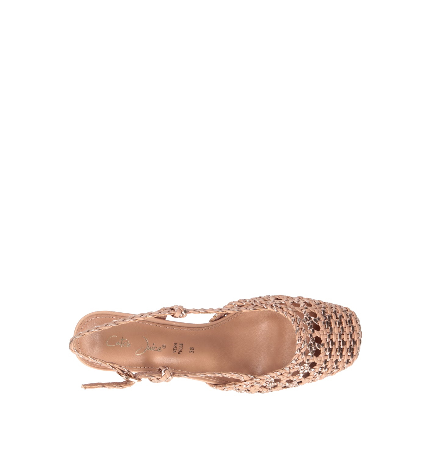 CATCH JUICE Slingback donna nude