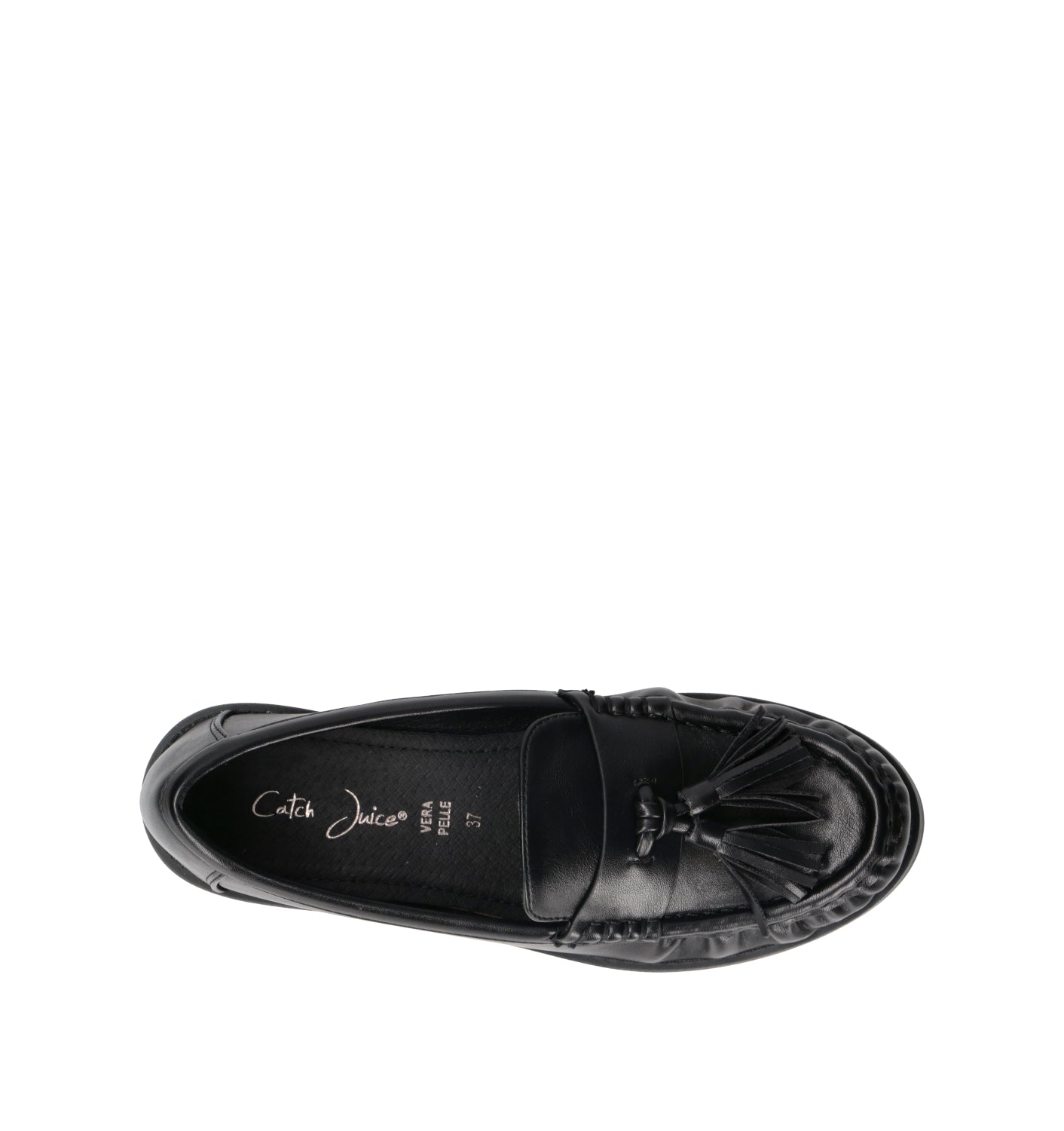 CATCH JUICE Mocassino donna nero