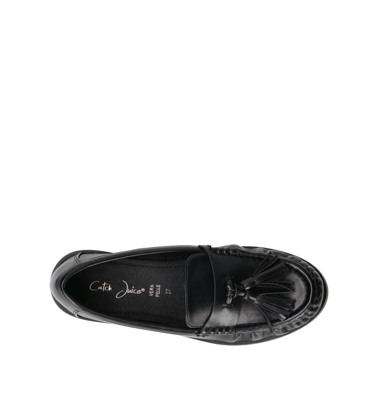 CATCH JUICE Mocassino donna nero