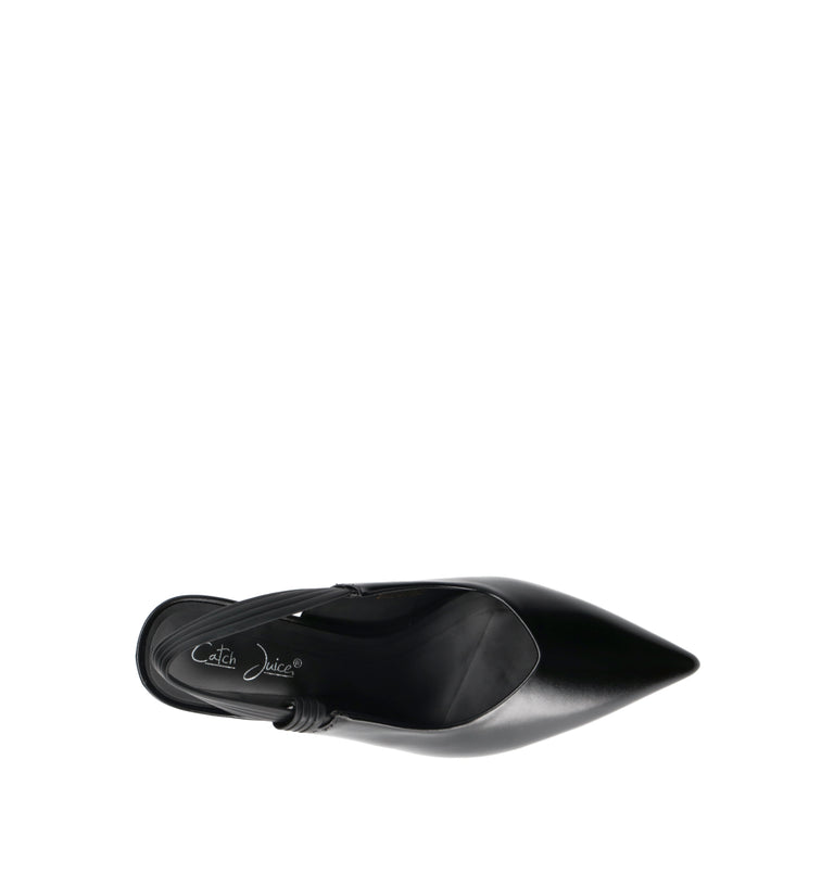CATCH JUICE Slingback donna nera