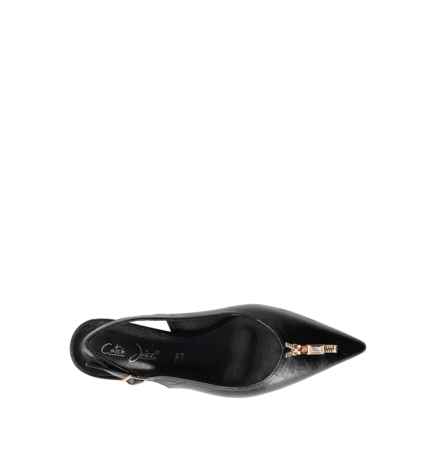 CATCH JUICE Slingback donna nera