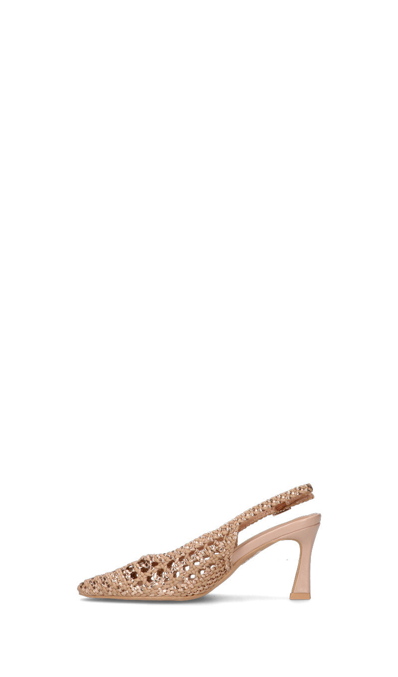 CATCH JUICE Slingback donna nude