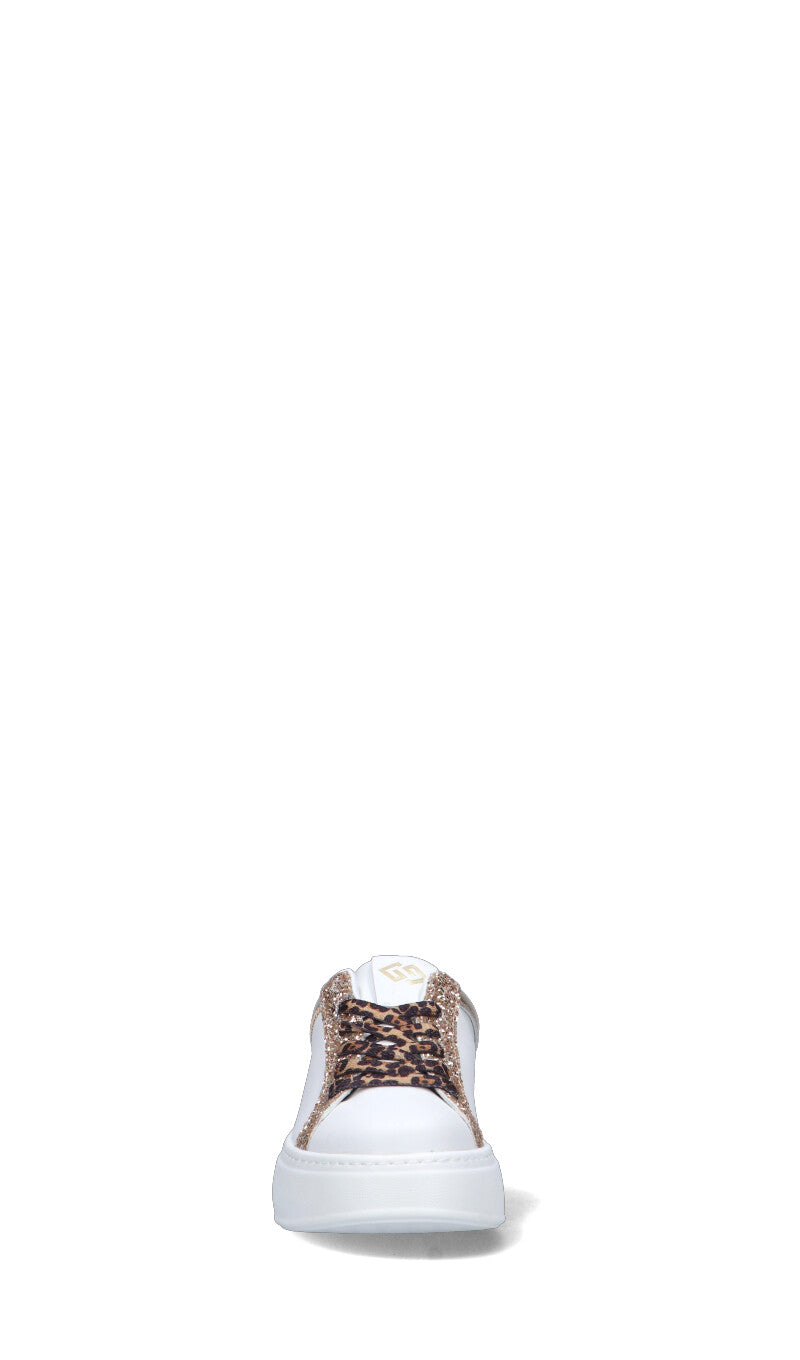 CATCH JUICE Sneaker donna bianca/oro
